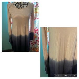 Tie Dye Ombré Dress